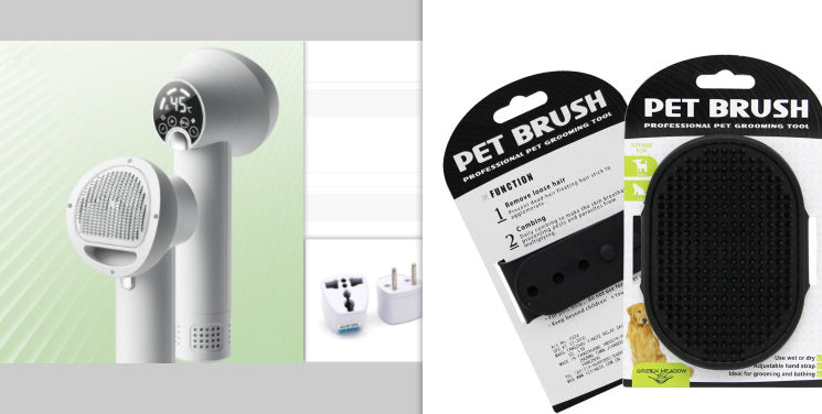 No-Harm Dog Hair Dryer & Comb – Ideal for Passionate Pet Care - dreamydogdeals.shop