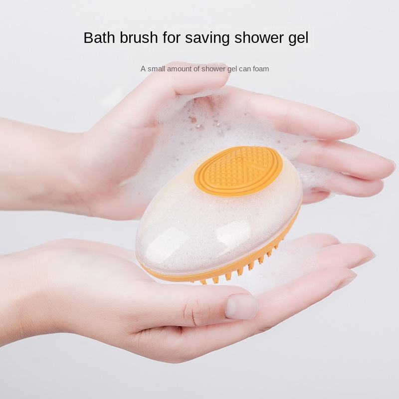 2-in-1 Dog Bath Brush & SPA Massage Comb | Soft Silicone Pet Grooming Tool - dreamydogdeals.shop