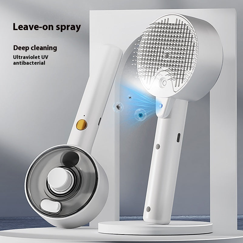 Self-Cleaning Dog Hair Remover Brush – Grooming Made Easy for a Shedding-Free Home.