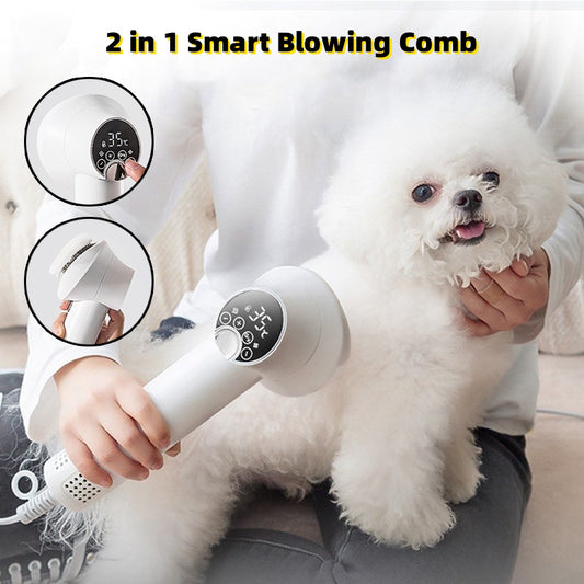 No-Harm Dog Hair Dryer & Comb – Ideal for Passionate Pet Care - dreamydogdeals.shop